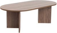 Merkloos Hanah Home Elegante Salontafel Okkernoot 119 x 60 x 40 cm