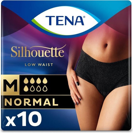 Tena Silhouette Underwear Low Waist Normal M