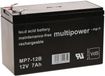 Powery APC Batterie de rechange (multipower) pour UPS RBC110 12V 7Ah