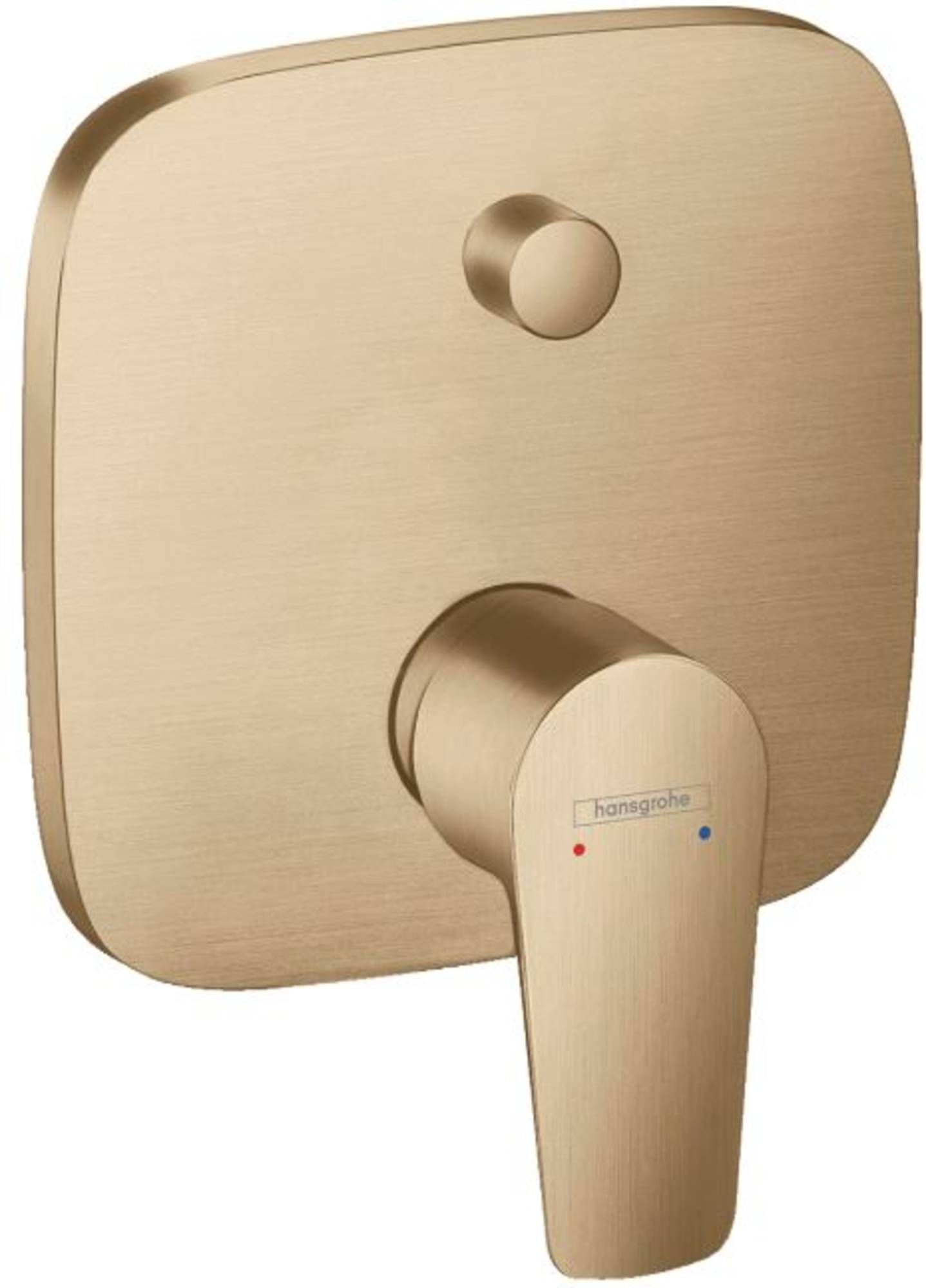 Hansgrohe Talis E afbouwdeel v. inbouw badkraan met omstel m. zekerheidscombinatie brushed bronze 71474140