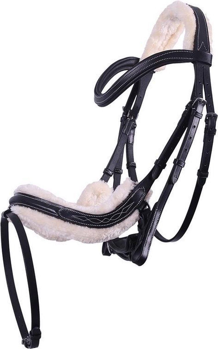 QHP Hoofdstel Ontario - maat Cob - black