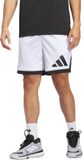 Adidas Performance Short de basketball Badge Of Sport - Homme - Blanc