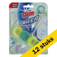 At Home Aanbieding: At Home Clean toiletblok Power Rings Fresh Citrus - 12 stuks