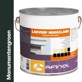Afinol Hoogglans Lakverf Monumentengroen (N0.15.10) 2,5 liter