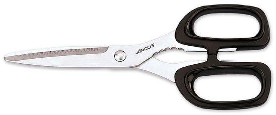 Arcos Keukenschaar 20cm Zilver/Zwart Metaal/Kunststof