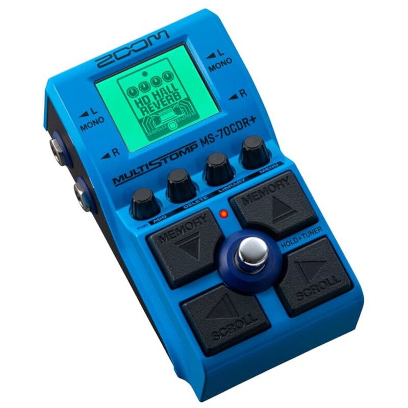 Zoom MS-70CDR+ MultiStomp Modulation/Delay/Reverb/Filter Effect Pedal