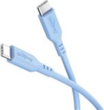Goobay 77741 USB-kabel USB 2.0 1,5 m USB C 60 W Blauw