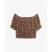 Superdry Gemêleerde crop blouse voor dames