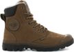 Palladium Pampa Sport Cuff WPS Herenlaarzen Mahonie-Chocolade-M