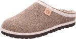 Rohde Damen Pantoffel Hausschuh aus Softfilz mit losen Einlagen D.Meran 6815, Größe:37 EU, Farbe:Beige