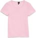 VERO MODA VMTINNA SS O-NECK TOP JRS GA - Dames - Blouses - Maat M - Katoen/Elastaan - Roze