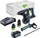 Festool KHC 18 EB-Basic accu-combi-hamer 18 V 2,6 J SDS-Plus Brushless + 1x accu 5,0 Ah + oplader + Systainer