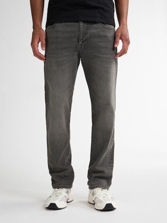 Petrol Industries LEWIS Jeans Heren - Loose Fit - Casual Spijkerbroek Mannen - Comfort Stretch Denim - Trendy Broek - Organisch Katoen - Zwart - Maat W36L32