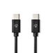 Nedis CCGB60700BK30 USB-C™-kabel | USB 2.0 | 60 W | 480 Mbps | 3 m | Zwart