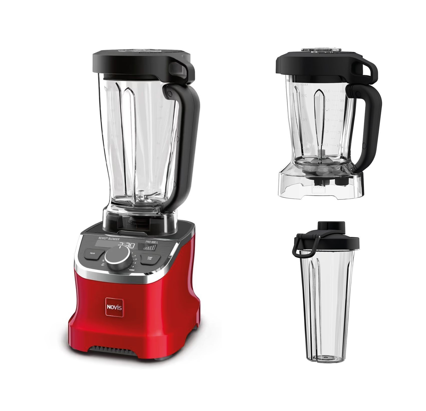 Novis Vita Pro 880L Blender - Rood