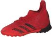 Adidas Predator Freak 3 TF J - Chaussure de football - Rouge - 33 1/2