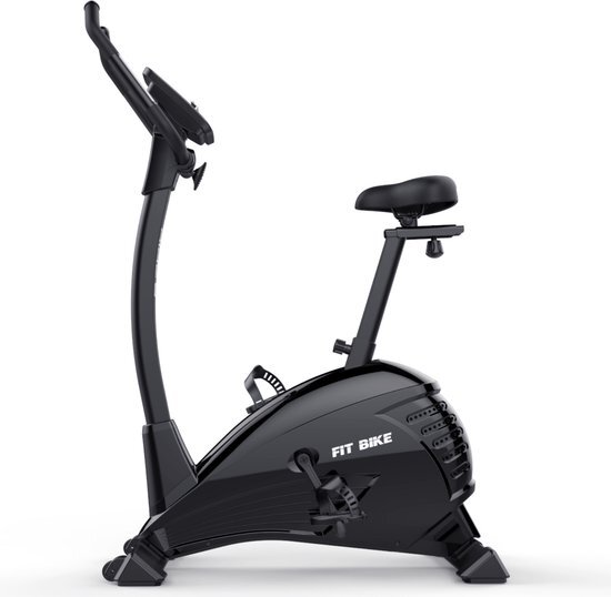 FitBike Ride 5 iPlus Hometrainer - Zwart - 18 Programma's - 24 Weerstandsniveaus - Hartslagmeting