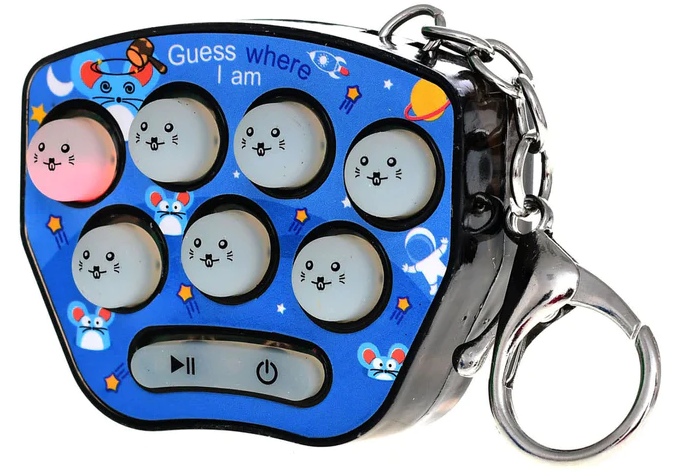 Hamster Game Sleutelhanger - met licht en geluid