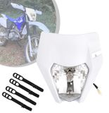 Merkloos Elzusha - Motorfiets Koplamp Masker Dagrijverlichting Universeel Transparant