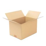 Pakket van 25 Versterkte Kartonnen Dozen met Enkele Wand, 31x22x20 cm - Gemaakt in de EU van Gerecycled Karton, Duurzaam voor Verzending, Opslag en Verhuizingen