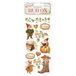 Stamperia - Whispering Woods Rub-On 4x8,5 Inch Gnome