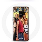 Maniacase Samsung Galaxy S9 Plus Anime One Piece Luffy Poster Karakters Art Seizoen 1