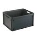 Sunware Square Krat - 52L - Dichte Zijkanten - Antraciet