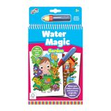 WATER Jumbo WATER MAGIC Tuinboek – Magisch kleurboek met tuinthema voor kinderen | Met herbruikbare kleurplaten – Maak verborgen afbeeldingen zichtbaar met de waterstift