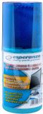Esperanza ES121 - Beeldschermreinigingsmiddel - Mikrofiber Doekje - 200ml