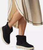 Sorel Womens Explorer III Slip-On Cozy 010 Black / Chalk