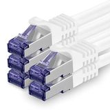 1aTTack.de 5x 1,0 M CAT7 netwerkkabel