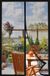 Unyqoos® Magnétique (effet Hall) Rideau anti-mouches pour portes de balcon avec montage facile et protection contre les insectes 90 x 220