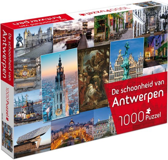 Tucker's Fun Factory De Schoonheid van Antwerpen Puzzel (1000 stukjes)