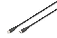 Digitus câble USB-C USB 2.0 1,00 m Noir (mat)