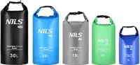 NILS CAMP NC1703 Serie - Waterdichte Tas - 20L - Lichtblauw - Verstelbare Schouderband