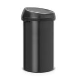 Brabantia Touch Bin Prullenbak, Matt Black, 60 Liter