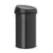 Brabantia Touch Bin Prullenbak, Matt Black, 60 Liter