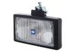 HELLA 1NE 006 300-071 Halogeen-Mistlamp - Jumbo 220 - 12/24V - rechthoekig - Opbouw - Helder glas - Lenskleur: Transparant - rechts/links