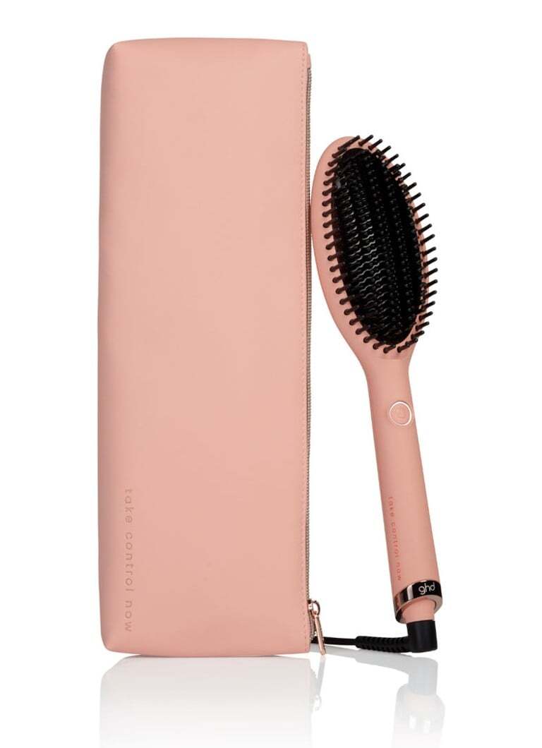 ghd ghd Pink Take Control Now Glide Hot Brush - Limited Edition elektrische haarborstel