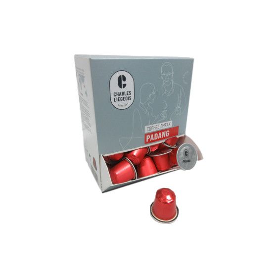 Charles Liégeois Koffiecapsules compatibel met Nespresso® Puissant, 50 st.