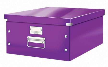 Leitz Click & Store WOW Grote Opbergdoos A3 - Paars - 60450062