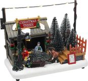 Hit - Crèche LED 18,5m 'Christmas trees' hors piles