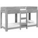 Lit simple, lit superposé pour enfants gris Sonoma 75 x 190 cm