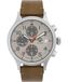 Timex Expedition North Herenhorloge, 42 mm, Bruin Leer, Veganistische Band, Snelsluiting, Grijze Wijzerplaat, Ip-Stalen Kast, TW2Y29900
