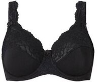 Plaisir +size Beate beugelbh - Zwart - Maat: 5711971005233