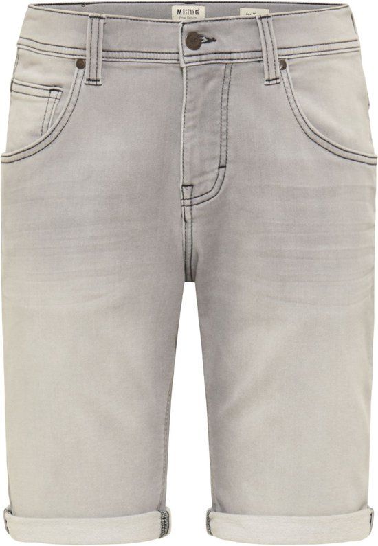 Mustang CHICAGO Heren Short - Grijs - W30