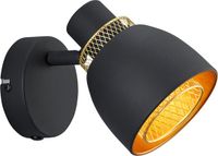 RL LIVE YOUR LIGHT Zwarte plafondlamp Punch - R80811032
