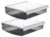 Solidchoice - Set van 2 Lades zelfklevend onder bureau voor organisatie