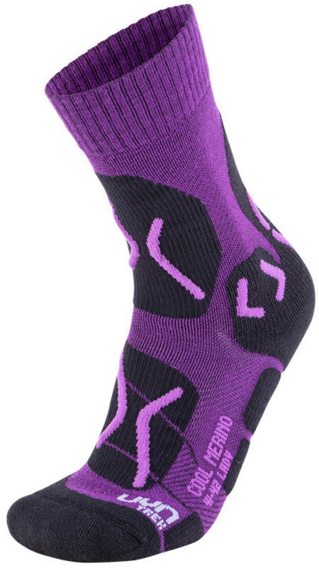 UYN Trekking Cool Merino Sokken Dames violet 37/38 2019 Trekking- & Wandelsokken