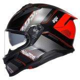AGV K7 Kyber Casque intégral noir mat / rouge XL